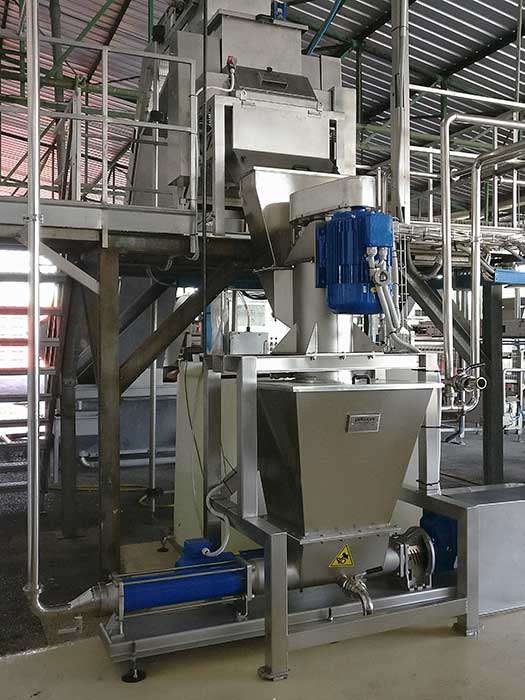 Fruit pitting machines