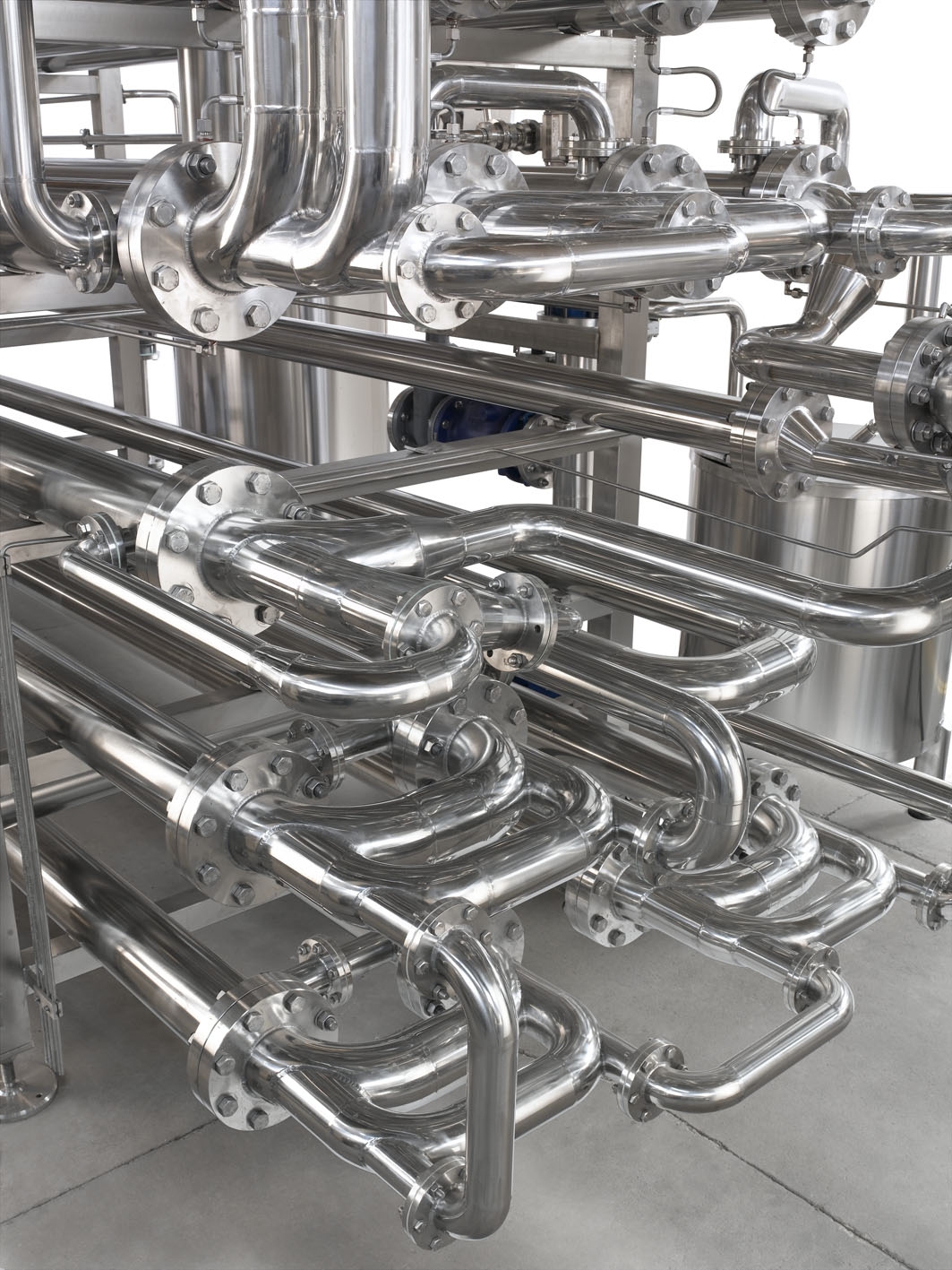 SPECIAL TUBE-IN-TUBE PASTEURISER