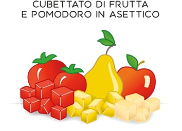 Cubettato frutta e pomodoro