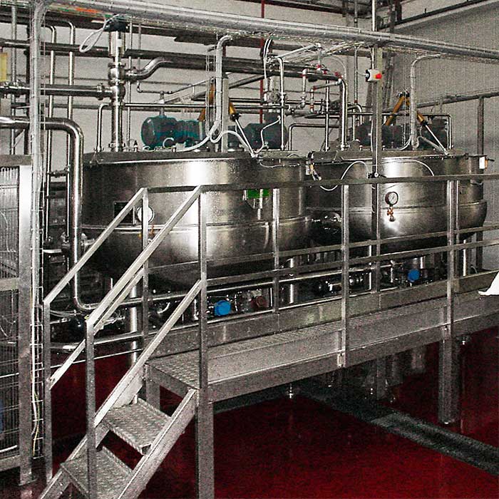 Sauce production systems