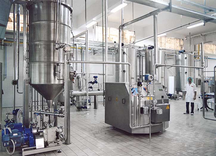 Clear and cloudy juice production line