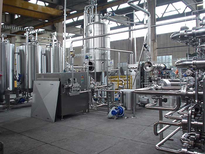 Clear and cloudy juice production lines