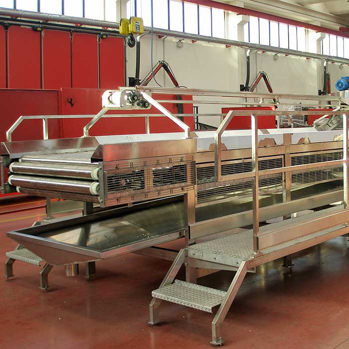 Rotary roller sorting table