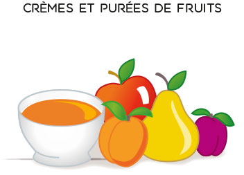 CREMES ET PUREES DE FRUITS